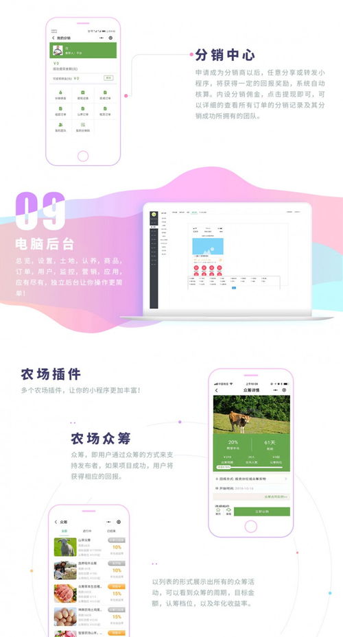 智慧农场小程序定制智慧农场系统开发 现成源码,快速搭建